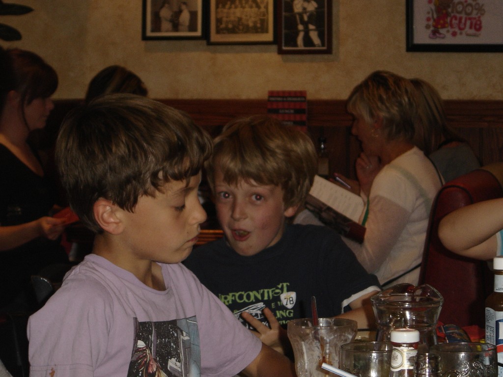 Frankie and Bennys trip 2011